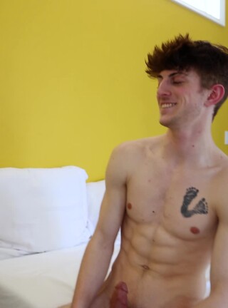 Bryce Kelly Can't Stop Smiling After Busting His Nut!