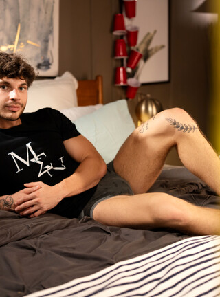 HERE CUMS THE SOCK